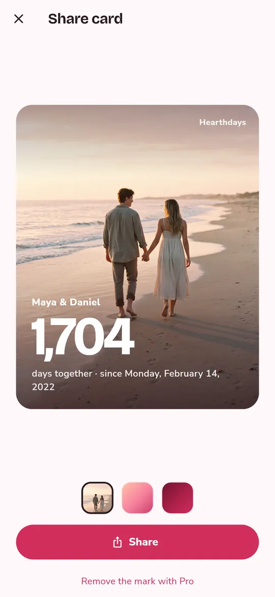 Share the day
