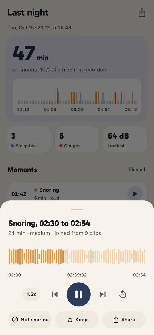 Moments, not hundreds of clips