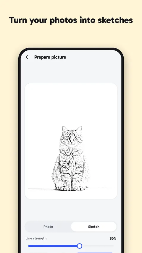Turn your photos into sketches