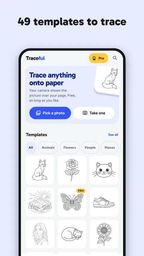 49 templates to trace
