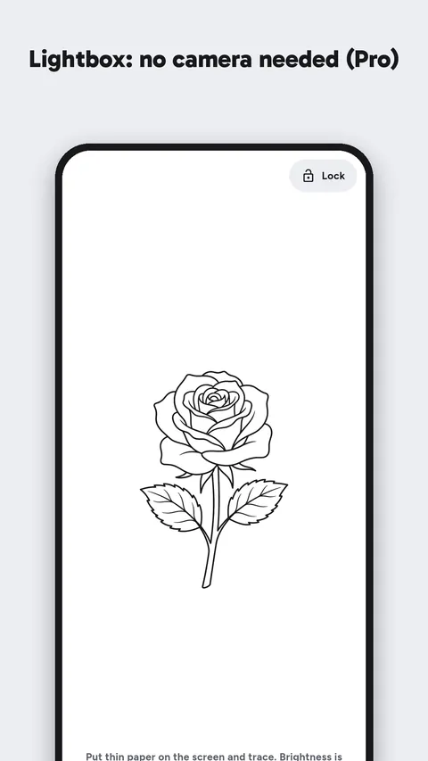 Lightbox: trace without a camera (Pro)